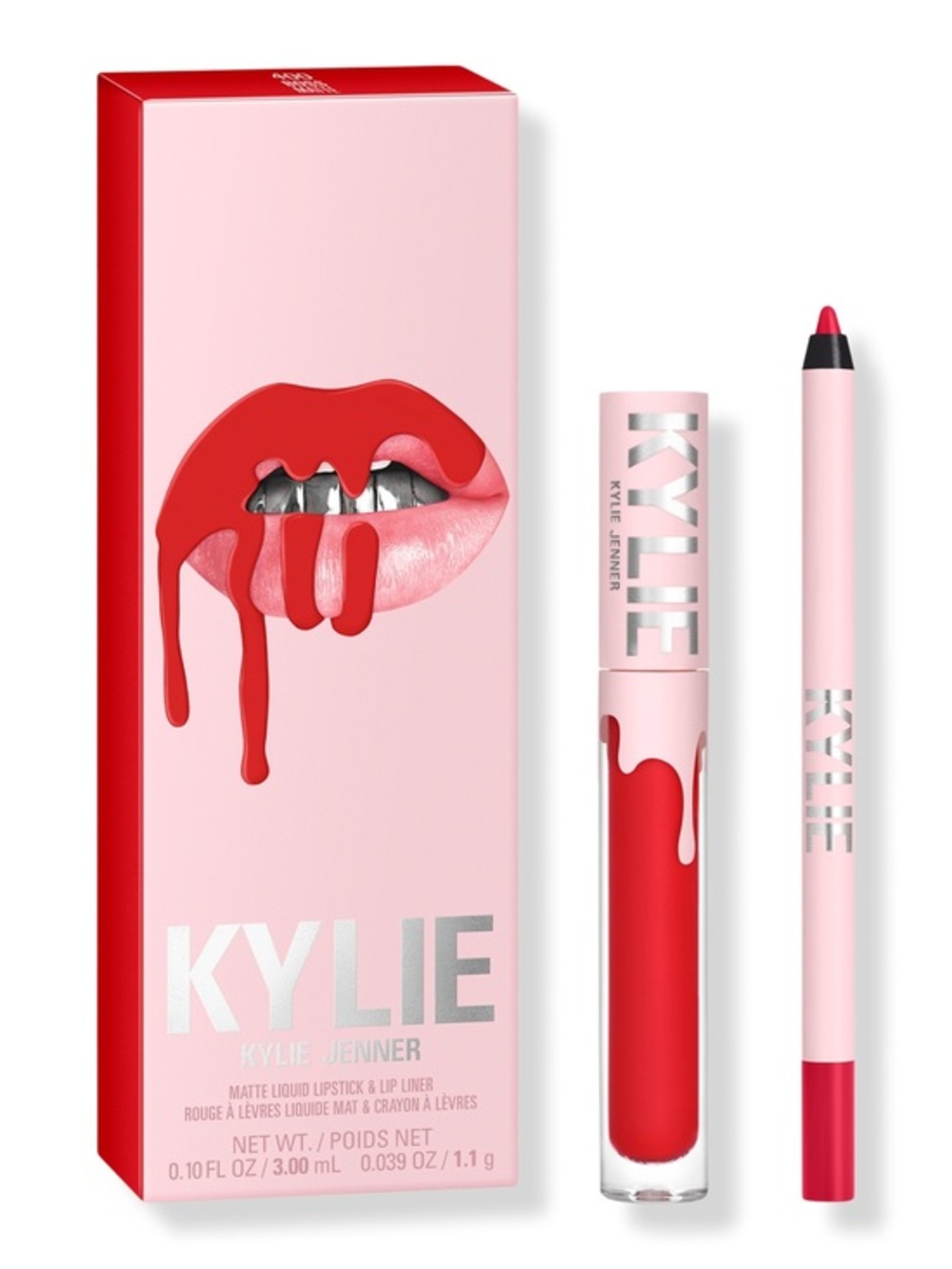 Kylie Cosmetics Matte Liquid Lipstick & Lip Liner Kit “400 Boss” ❤️💋 NIB